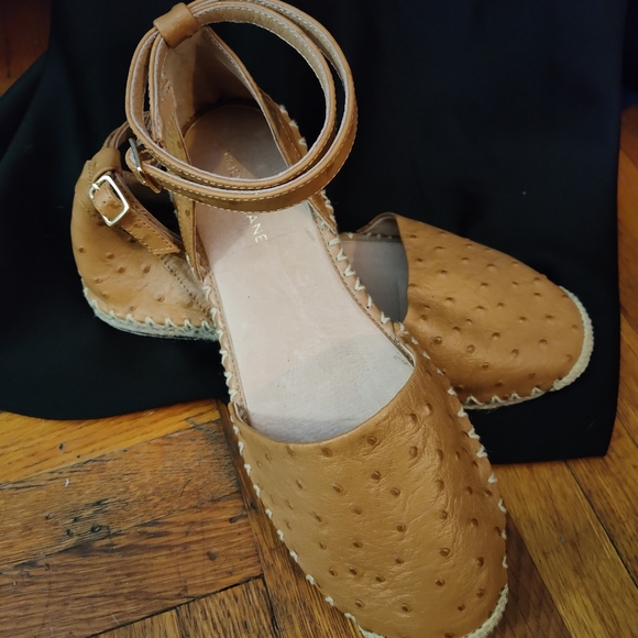 Maiden Lanen Geneva Ankle Wrap Espadrille Flats - Picture 9 of 13